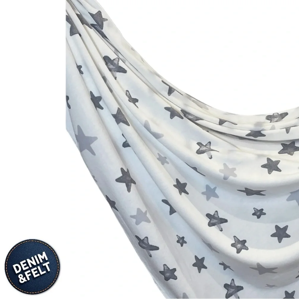Toby Baby Unisex Stars Blanket, Headband & Teether Set ! Perfect for Baby Shower